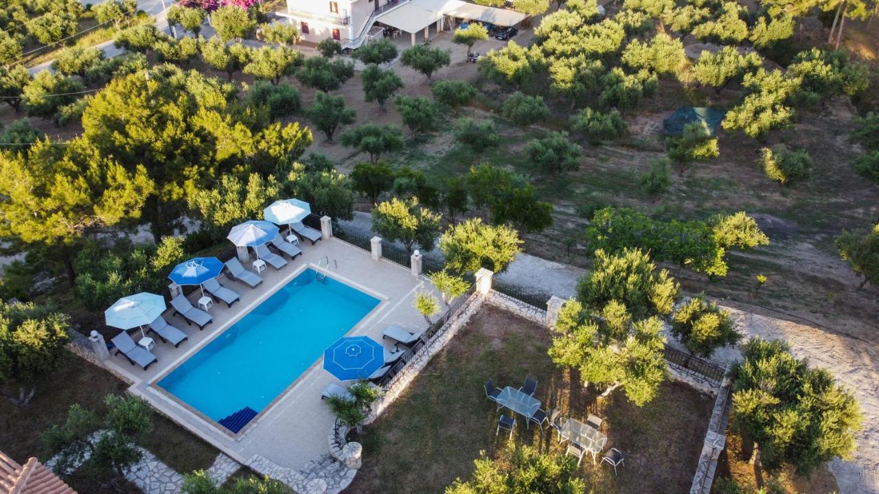 Aeolos Zante Villas With Heated Pool Vasilikos  Ngoại thất bức ảnh